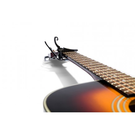 Kyser 16805843 Kapodaster Quick-Change Capo, gitara akustycznaKyser Kapodaster Quick-Change Capo, gitara akustyczna